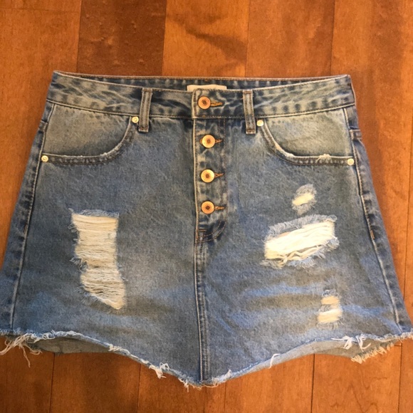 Forever 21 Jean Skirt - Picture 2 of 6